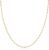 PORI JEWELERS 14K Solid Gold 2.0MM Diamond Cut Mirror Chain Necklace -Choose Your Color – Unisex Sizes 16″-30″