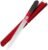 Bona Fide Beauty Czech Glass Nail File for Natural Nails (Black Red), 1Pc Crystal Nail Filer with Case Made in The EU