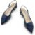 C.Paravano Women’s Slingback | Leather Slingback Flats | Pointed Toe Slingback Pumps | Comfort Heeled Sandal | Slip on Flats Shoes for Wedding