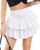 Avidlove Women’s High Waist Ruffle Flowy Mini Skirts Stretchy Lined Layered Pleated Casual Beach Short Skirt