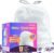 4 Gallon Drawstring Lavender Scented Trash Bags Small Bathroom Garbage Bags 3 Gallon Wastebasket Can Liners for Home Office Bins (120 ct.)