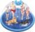 Raxurt Splash Sprinkler Pad for Dogs Kids, 97 Inch Anti-Slip Thickened Dog Pool Durable Upgrade Bath Pool Pet Summer Outdoor Water Toys, Blue